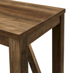 Table d'appoint en forme de A