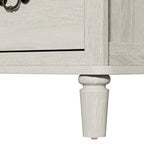 Commode à 6 tiroirs, très grande, gris clair