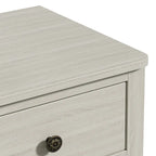 Commode à 6 tiroirs, très grande, gris clair