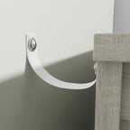 Commode à 6 tiroirs, très grande, gris clair