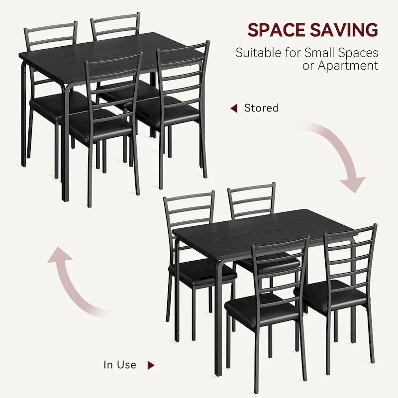 Table et chaises pour quatre