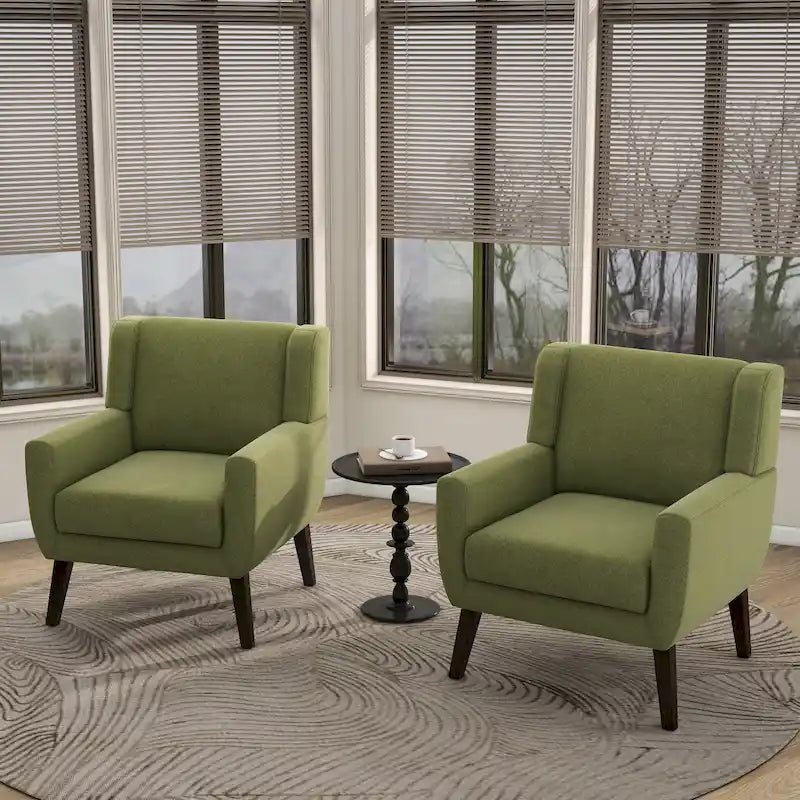 Fauteuil d'appoint moderne rembourré