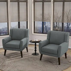 Fauteuil d'appoint moderne rembourré