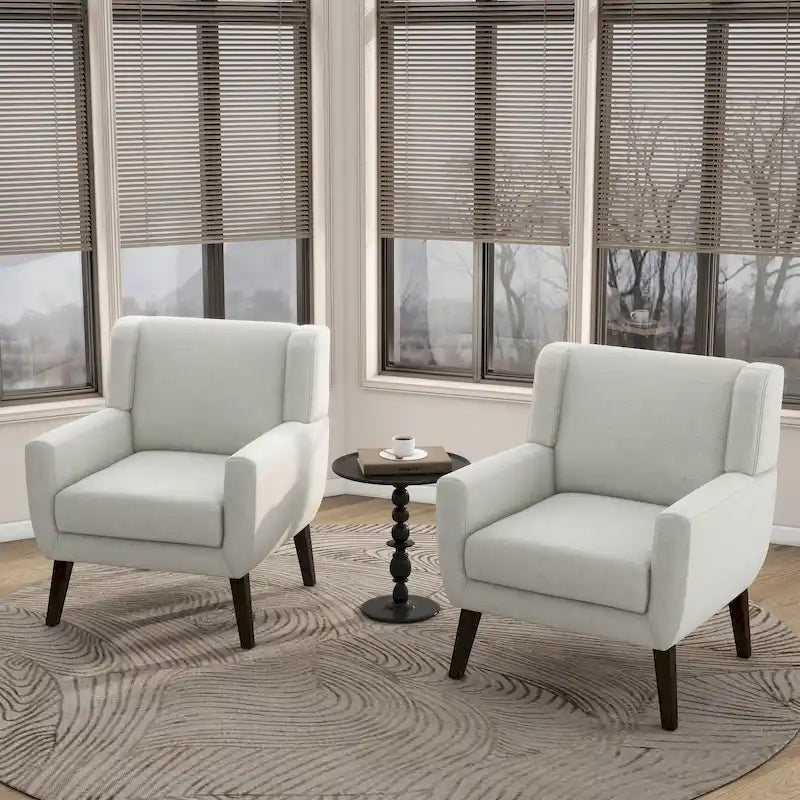 Fauteuil d'appoint moderne rembourré