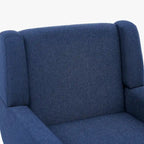Fauteuil d'appoint moderne rembourré