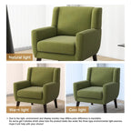 Fauteuil d'appoint moderne rembourré