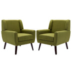 Fauteuil d'appoint moderne rembourré
