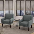 Fauteuil d'appoint moderne rembourré
