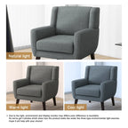Fauteuil d'appoint moderne rembourré