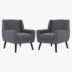 Fauteuil d'appoint moderne rembourré