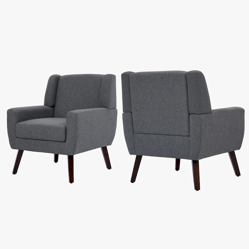 Fauteuil d'appoint moderne rembourré