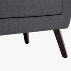 Fauteuil d'appoint moderne rembourré
