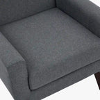 Fauteuil d'appoint moderne rembourré