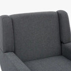 Fauteuil d'appoint moderne rembourré