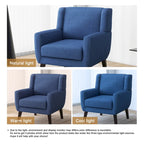 Fauteuil d'appoint moderne rembourré