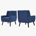 Fauteuil d'appoint moderne rembourré