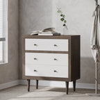 Commode trois tiroirs de style moderne du milieu du siècle