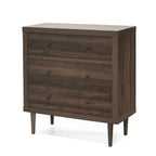Commode trois tiroirs de style moderne du milieu du siècle