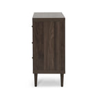 Commode trois tiroirs de style moderne du milieu du siècle