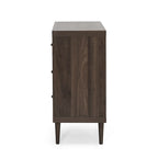 Commode trois tiroirs de style moderne du milieu du siècle