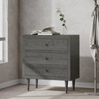 Commode trois tiroirs de style moderne du milieu du siècle