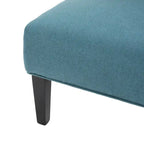 Chaise en tissu moderne sans accoudoirs — Longueur 22.50 x Largeur 29.50 x Hauteur 32.00