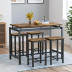 Comptoir de bar, table et chaises de style ferme moderne