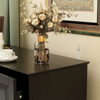 Table de chevet, commode à 5 tiroirs, armoire de rangement haute