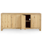 Buffet en chêne 4 portes - 80Lx22Px33H