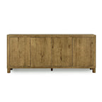 Buffet en chêne 4 portes - 80Lx22Px33H