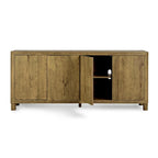 Buffet en chêne 4 portes - 80Lx22Px33H