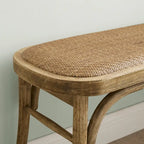 chaise de salle à manger en rotin