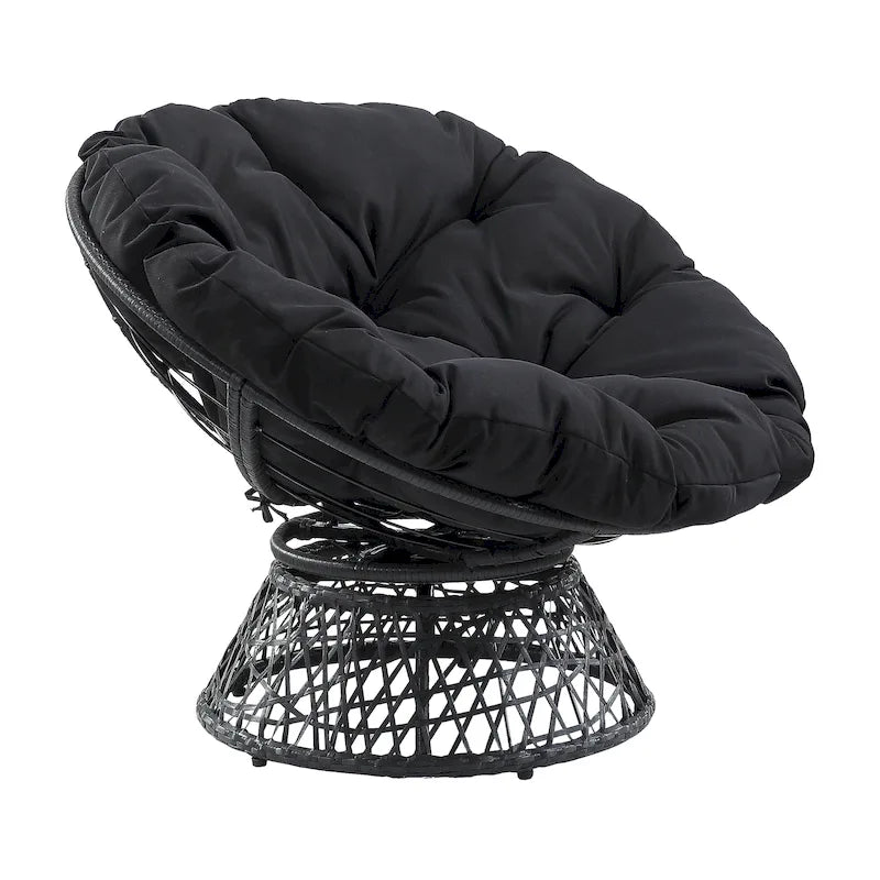chaise en rotin tressé