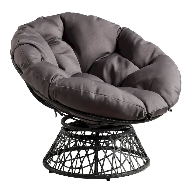 chaise en rotin tressé