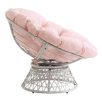 chaise en rotin tressé