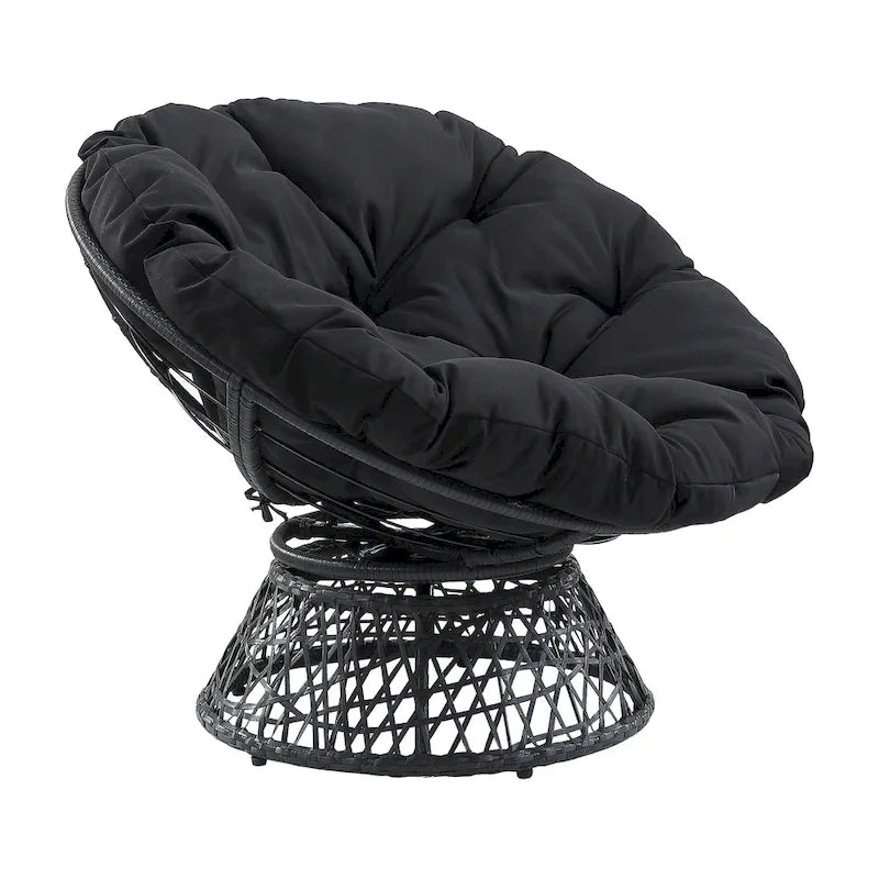 chaise en rotin tressé