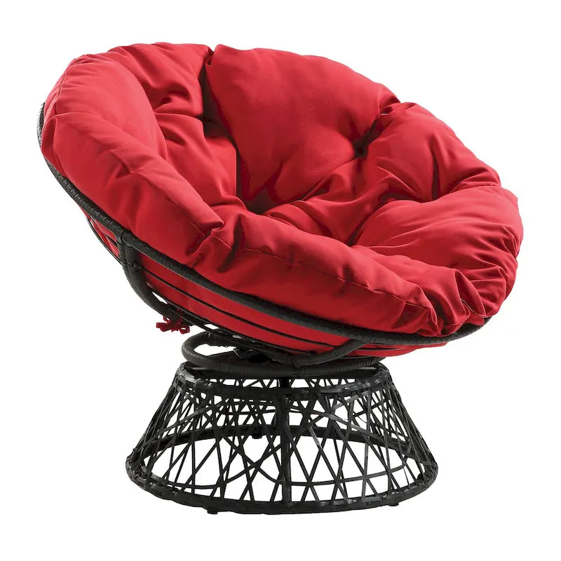 chaise en rotin tressé