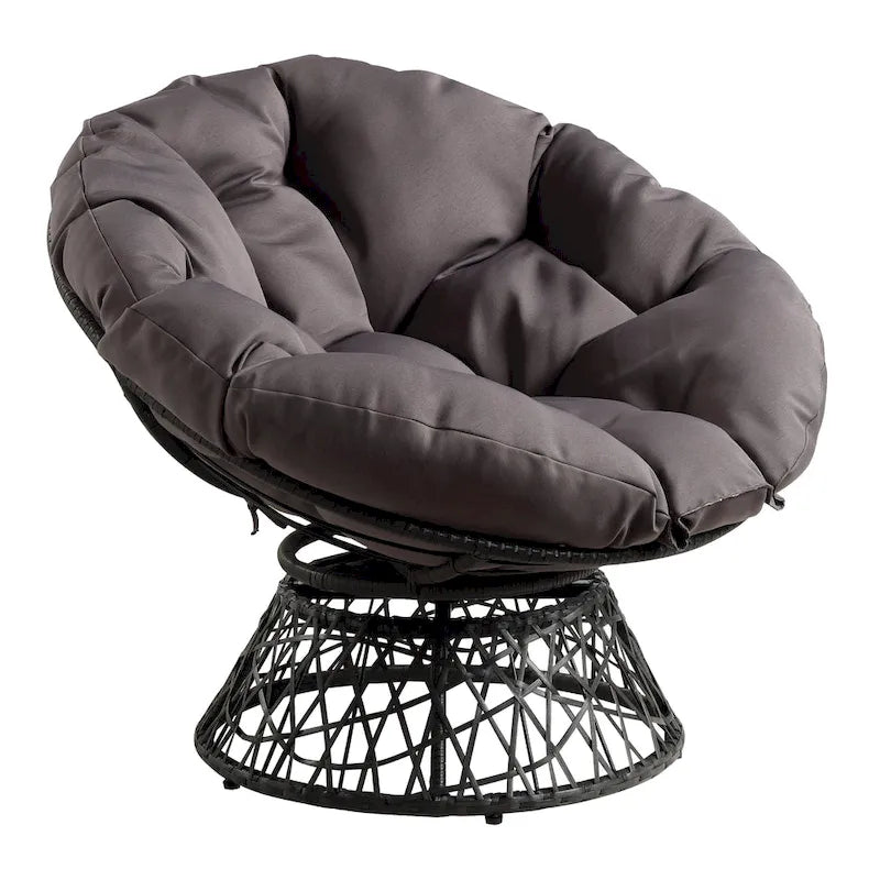 chaise en rotin tressé