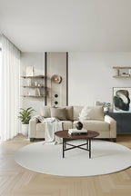 CraftPorch Simple Style Linen Upholstered Sofa