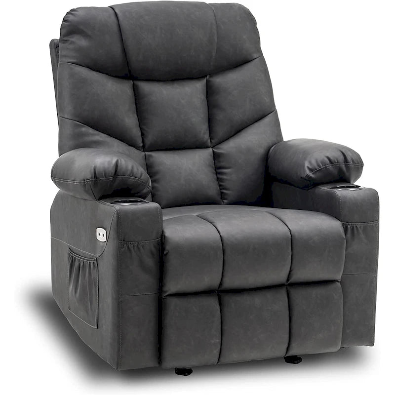 Fauteuil inclinable manuel (avec port USB)