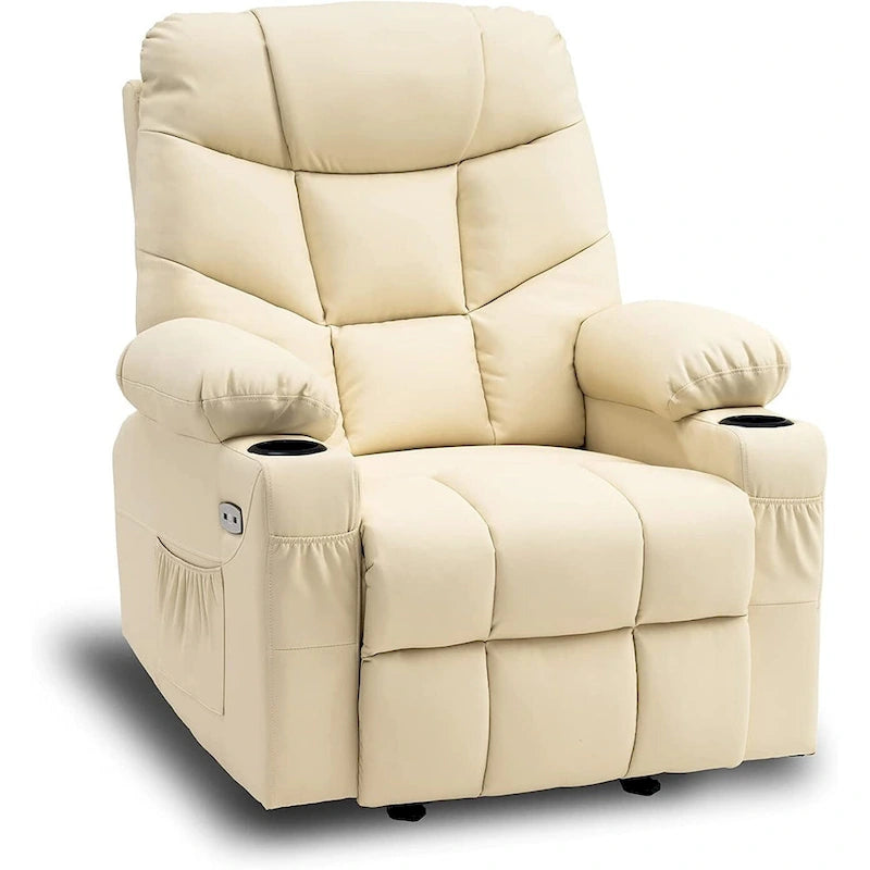 Fauteuil inclinable manuel (avec port USB)