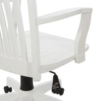 Chaise de banquier de luxe en bois
