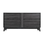 Bahut de 60 po avec 4 portes à fermeture amortie et étagères réglables – 15,75P x 59,25L x 29,75H