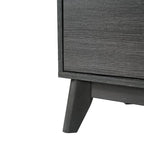 Bahut de 60 po avec 4 portes à fermeture amortie et étagères réglables – 15,75P x 59,25L x 29,75H