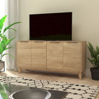 Bahut de 60 po avec 4 portes à fermeture amortie et étagères réglables – 15,75P x 59,25L x 29,75H