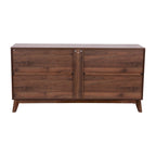 Bahut de 60 po avec 4 portes à fermeture amortie et étagères réglables – 15,75P x 59,25L x 29,75H