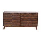 Bahut de 60 po avec 4 portes à fermeture amortie et étagères réglables – 15,75P x 59,25L x 29,75H