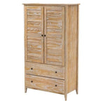 Armoire persienne en pin massif vieilli FarmHome