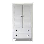 Armoire persienne en pin massif vieilli FarmHome
