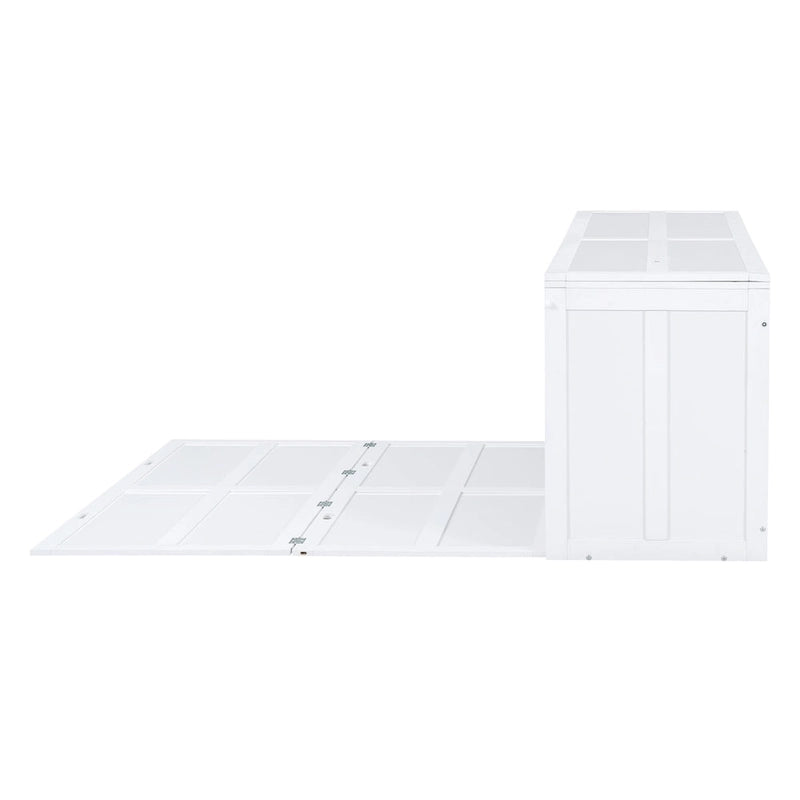 Lit avec une table rotative